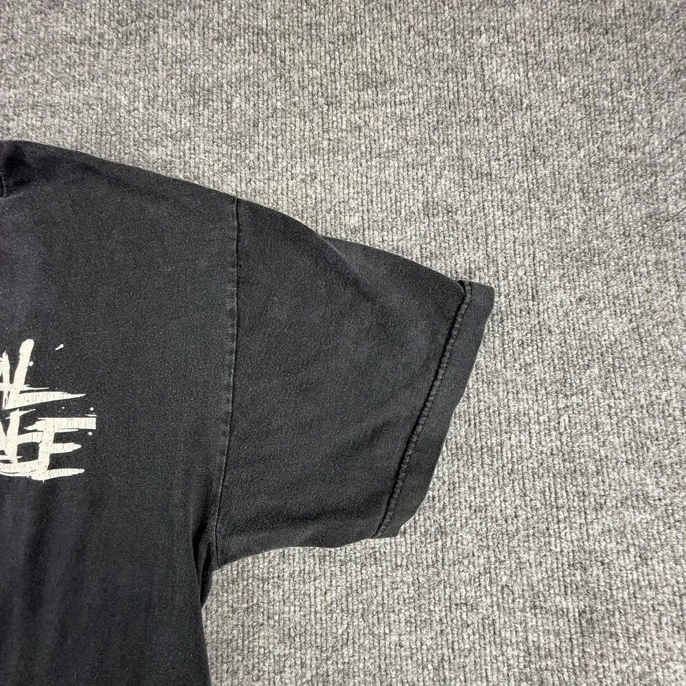 My‎ Chemical Romance Shirt Mens Medium Black The Black Parade Tour 2007 WWE Tee